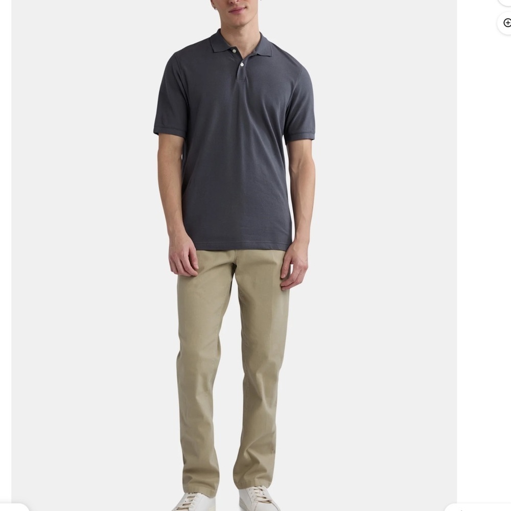 Men's George Twill Jogger Tan Pants Sz M 32-34 NWT